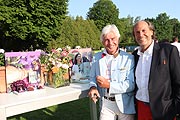 Frederic Meissner,  Juwelier Manfred Hilscher bei der Präsentation der neuen Kollektion der niederländischen Schmuckmarke BRON JEWELRY im Restaurant Cross des MTTC Iphitos e.V. (